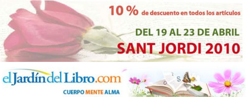 El Jardin del Libro - descuento dia del libro 2010 El Jardin del Libro - descuento dia del libro 2010