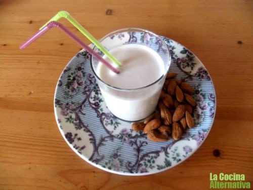 leche almendras